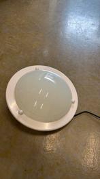 Plafonniere met melkglazen kap buiten diameter 31 cm, Huis en Inrichting, Ophalen of Verzenden