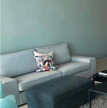 IKEA KIVIK 3-zitsbank + Voetenbank - afbeelding 3