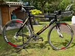 Tt fiets 57 cm miche carbon velgen campagnolo centaur 2x10, Carbon, Zo goed als nieuw, 57 tot 61 cm, Ophalen