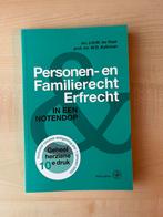 Personen- en Familierecht & Erfrecht, Zo goed als nieuw, Alpha, Mr.J.H.M. ter Haar en prof.mr.W.D. Kolkman, HBO