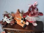 Nog 3 oude disney figuren..bambi knabbel of babbel en?, Verzamelen, Ophalen of Verzenden, Zo goed als nieuw, Beeldje of Figuurtje