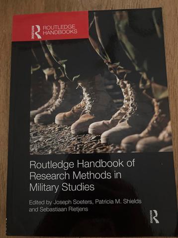 Routledge Handbook of Research Methods in Military Studies beschikbaar voor biedingen