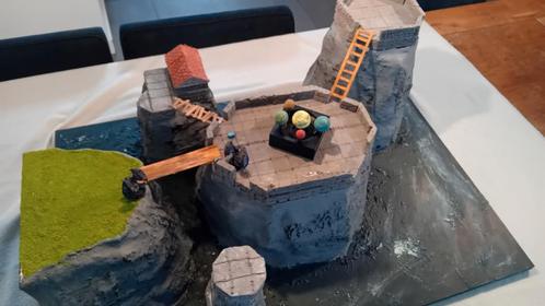 D&D gevechts landschap startset dragons of stormwreck isle !, Hobby en Vrije tijd, Modelbouw | Overige, Zo goed als nieuw, Ophalen