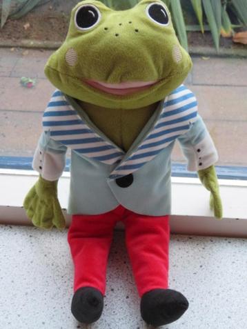 Mijnheer Kikker IKEA met rode broek + blauwe pandjesjas beschikbaar voor biedingen