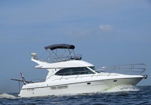 Jeanneau Prestige 36 Flybridge l Jacht - Speedcruiser l 2003, Watersport en Boten, Motorboten en Motorjachten, Gebruikt, Polyester