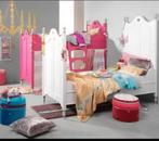 Roze Houten Prinsessenbed - Gedemonteerd, Antiek en Kunst, Antiek | Meubels | Kasten, Ophalen