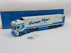 Tekno Scania r4 topline Europe Flyer frigo brothers, Hobby en Vrije tijd, Modelauto's | 1:50, Ophalen of Verzenden, Zo goed als nieuw