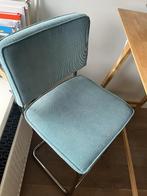 Zuiver ridge rib barkruk, Huis en Inrichting, Stoelen, Ophalen, Gebruikt, Blauw, Eén