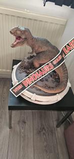 Prime 1 studio jurassic park rotunda rex 37 cm statue, Ophalen, Zo goed als nieuw, Groter dan 1:35, Figuur of Figuren