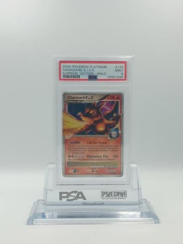 Charizard G LV. X		Platinum Supreme Victors PSA 9 beschikbaar voor biedingen