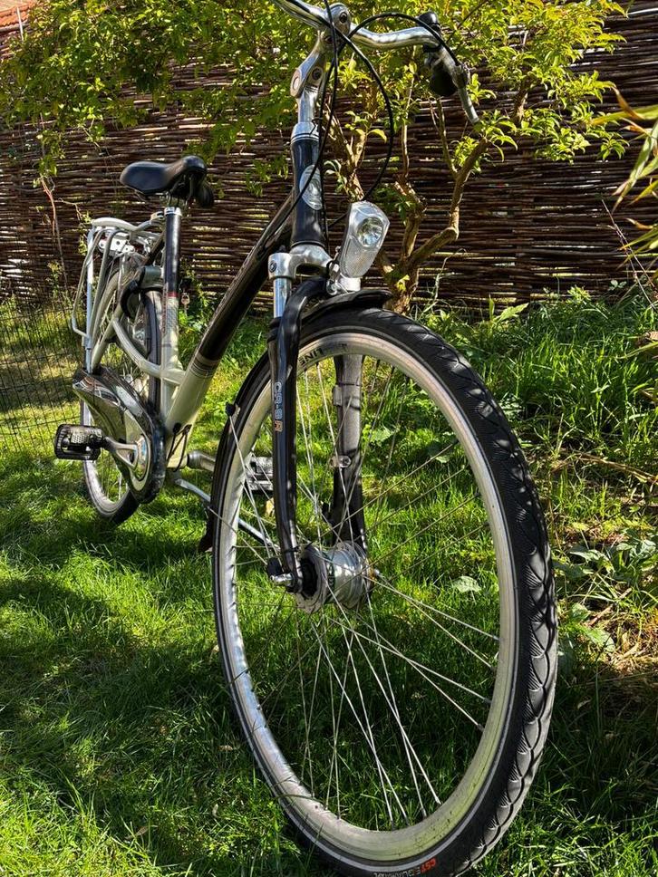 Montego stadsfiets, Fietsen en Brommers, Fietsen | Dames | Damesfietsen, Zo goed als nieuw, Overige merken, Versnellingen, 53 tot 56 cm