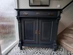 Zwarte biedermeier meidenkast, Huis en Inrichting, Ophalen, Gebruikt