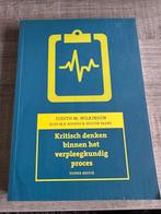 Kritisch denken binnen het verpleegkundig proces hbo, Boeken, Studieboeken en Cursussen, Ophalen, Beta, Gelezen, HBO