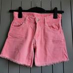 Stoere knalroze korte spijkerbroek maat 146, Broek, Zeeman, Meisje, Ophalen of Verzenden