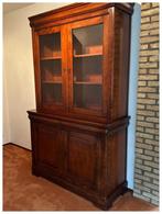Mooie vitrinekast, Ophalen, Klassiek, 150 tot 200 cm, Zo goed als nieuw