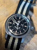 Minerva KM Koninklijke Marine horloge 60’s, Ophalen of Verzenden, Marine, Nederland, Kleding of Schoenen
