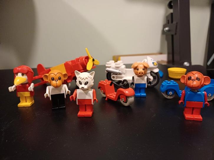 Fabuland Leuke verzameling Lego Duplo figuren en voertuigen, Kinderen en Baby's, Speelgoed | Duplo en Lego, Gebruikt, Duplo, Losse stenen