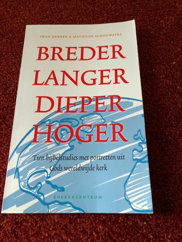 Breder, Langer, Dieper, Hoger - Bijbelstudies, Boeken, Godsdienst en Theologie, Zo goed als nieuw, Christendom | Katholiek, Ophalen of Verzenden