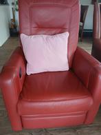 Relax fauteuil, Huis en Inrichting, Fauteuils, Ophalen, Zo goed als nieuw, 50 tot 75 cm, Leer