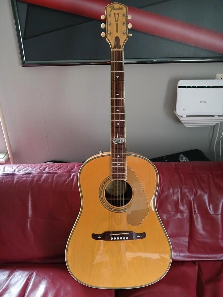 Fender Ron Emory ASH Western Gitaar, Muziek en Instrumenten, Snaarinstrumenten | Gitaren | Akoestisch, Zo goed als nieuw, Western- of Steelstringgitaar