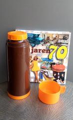 Vintage Retro Thermoskan oranje / bruin, Ophalen of Verzenden, Zo goed als nieuw, Overige stijlen, Kop(pen) en/of Schotel(s)