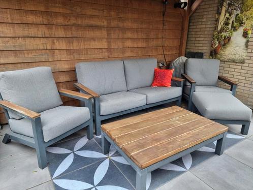 4SO capitol 4season loungeset ook in Spijkenisse af te halen, Tuin en Terras, Tuinsets en Loungesets, Gebruikt, Loungeset, Teakhout