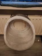 Katten mand verwarming, Dieren en Toebehoren, Ophalen of Verzenden, Zo goed als nieuw, Pluche