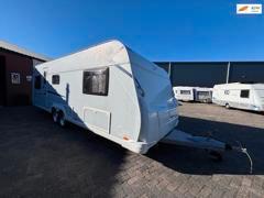 caravan, Caravans en Kamperen, Caravans, Bedrijf, tot en met 4, 1500 - 2000 kg, Rondzit, T.E.C., 2 aparte bedden, Hefbed, Omvormbare zithoek