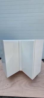 American Kitchens bovenhoekkast. Breed 68,7 cm. x 68,7 cm., Huis en Inrichting, Keuken | Keukenelementen, Ophalen, Gebruikt, Wit