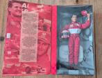 Michael Schumacher pop 30 cm van Mattel en officieel Ferrari, Verzamelen, Sportartikelen en Voetbal, Ophalen of Verzenden, Zo goed als nieuw