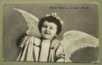 Religie - Engel - kind - jaren 10, Ophalen of Verzenden, Voor 1920, Ongelopen, Kinderen