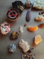 mineralen en stenen, Ophalen
