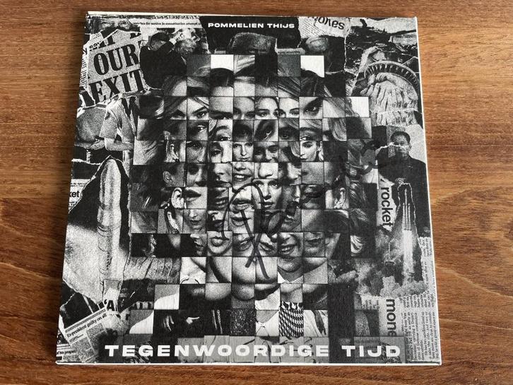 Vinyl Single Pommelien Thijs Tegenwoordige Tijd GESIGNEERD, Cd's en Dvd's, Vinyl Singles, Nieuw in verpakking, Single, Pop, 7 inch