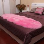 Roze Schapenvacht Vloerkleed / Hoogpolig Kleed Tapijt Schaap, Verzenden, Nieuw