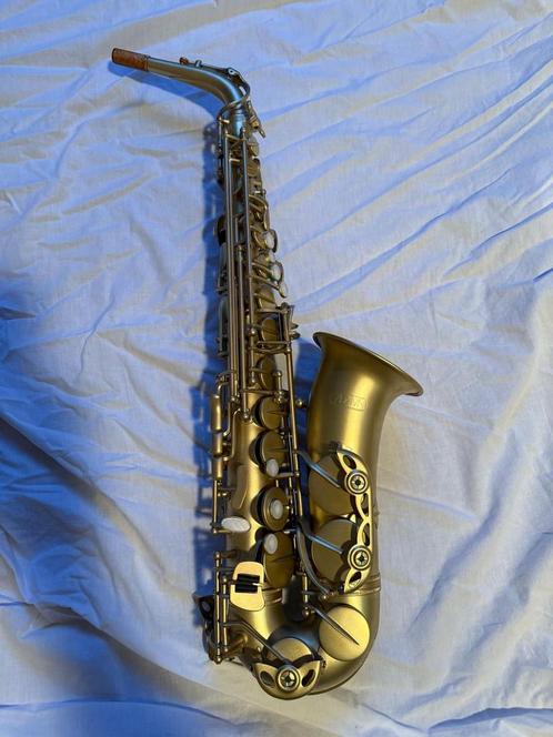 Adams AS1 Alt saxofoon - gereviseerd - als nieuw, Muziek en Instrumenten, Blaasinstrumenten | Saxofoons, Zo goed als nieuw, Alt