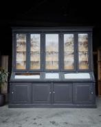 Prachtige antieke winkelvitrine | Zwarte Grutterskast #2642, Ophalen of Verzenden