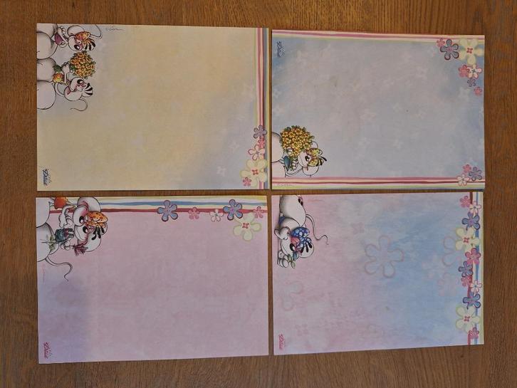 Diddl A5-blaadjes, Verzamelen, Diddl, Zo goed als nieuw, Overige typen, Diddl, Verzenden