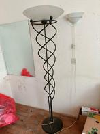 Stalen design staande lamp/ vloerlamp, Huis en Inrichting, Lampen | Vloerlampen, Ophalen, Zo goed als nieuw, 150 tot 200 cm