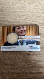 Coincard 2 euromunt dubbelportret troonwisseling 2013 boekje, Postzegels en Munten, Munten | Nederland, Euro's, Ophalen of Verzenden