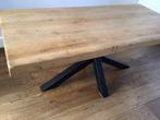 Zwaar eiken tafel, Ophalen, Zo goed als nieuw, 75 m² of meer, Laminaat