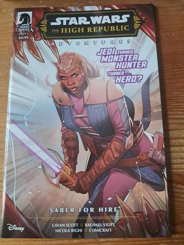 Star wars :the High Republ. Adventures: saber for hire compl beschikbaar voor biedingen