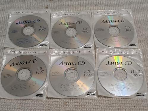 Amiga cd's Amiga Magazine jaargang '97, Computers en Software, Vintage Computers, Ophalen of Verzenden