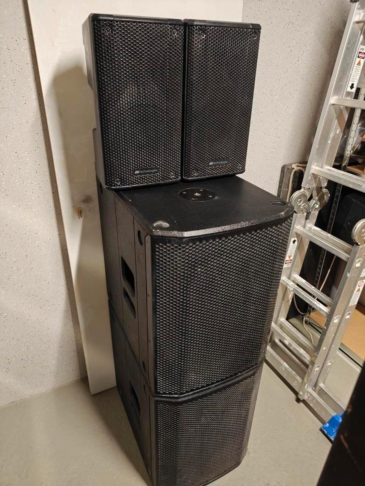 dB Technologies Set: 2x Sub 615 & 2x B-Hype 8, Audio, Tv en Foto, Luidsprekers, Ophalen