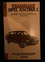 Vraagbaak Opel C Ascona, Ophalen of Verzenden