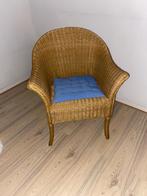 Rieten stoel, Huis en Inrichting, Stoelen, Ophalen, Riet of Rotan, Gebruikt, Bruin