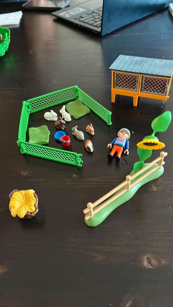 Playmobil Verzorgingsplaats met konijnen 5123, Kinderen en Baby's, Speelgoed | Playmobil, Zo goed als nieuw, Ophalen of Verzenden