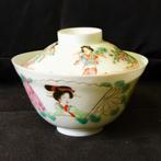 Antieke Chinese +3 Eierschaal Rijstkom Oud Chinees Porselein, Antiek en Kunst, Ophalen of Verzenden