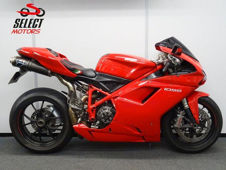 MOOIE DUCATI 1098 TERMIGONI 2007, Motoren, Motoren | Ducati, Super Sport, meer dan 35 kW, 2 cilinders, Motorrijbewijs A