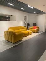 Montel bold 3,5 zits + 2 fauteuils 2hockers, Ophalen, 75 tot 100 cm, Stof, 50 tot 75 cm