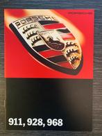 Brochure Porsche 911 993 coupe + cabrio, 928, 968 1994 nieuw, Porsche, Nieuw, Ophalen of Verzenden, Porsche